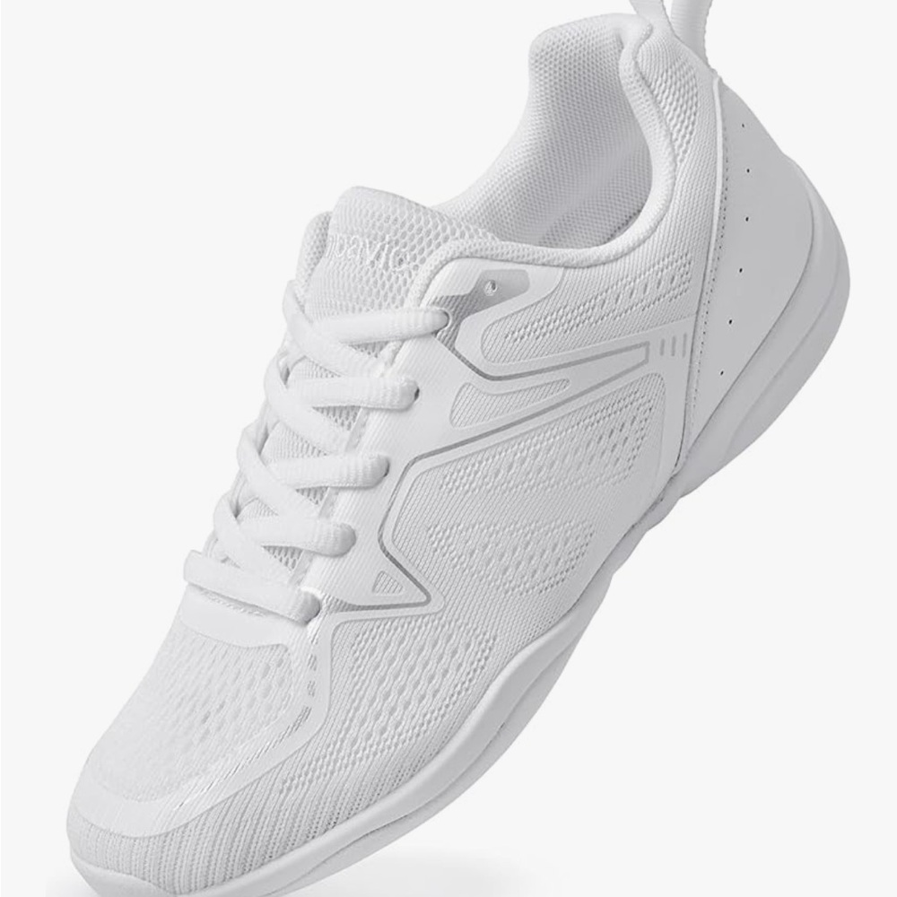 White Cheer Shoes, women’s size 8
